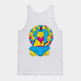 CMYK 7 Cats and Ancient Stones Tank Top